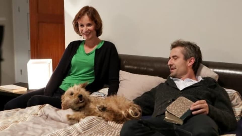 Lenka Vlasáková (Valerie) i Roman Zach si s Píďou, v seriálu Benem, užili